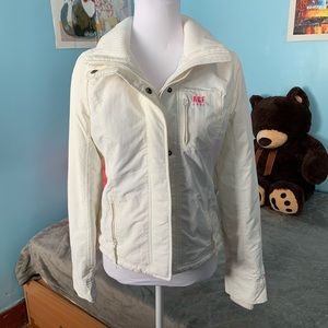 A&F White Jacket